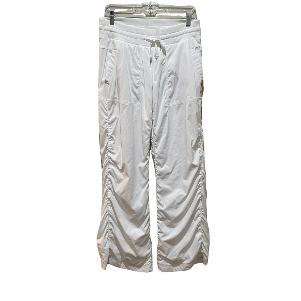 Lululemon Full Length Drawstring Cargo Pants White Size 8